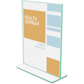 Deflecto Superior Image Premium Green Edge Sign Holder, DEF5991790