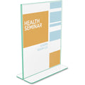 Deflecto Superior Image Premium Green Edge Sign Holder, DEF5991790