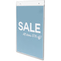 Deflecto Classic Image Wall Mount Sign Holder, Clear, DEF68201