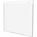 Deflecto Classic Image Wall Mount Sign Holders, Clear, DEF68301