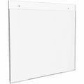 Deflecto Classic Image Wall Mount Sign Holders, Clear, DEF68301