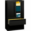 The HON HON Brigade 700 Series Lateral File - 2-Drawer, Black, HON795LSP