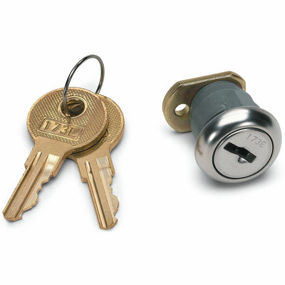 The HON Company HON Vertical File Lock Kit, Silver, HONF24