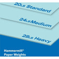 International Paper Company Hammermill Colors Recycled Copy Paper - Blue, 8 1/2" x 11", 10 / Pack, HAM103309