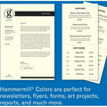 International Paper Company Hammermill Colors Recycled Copy Paper - Cream, 8 1/2" x 11", 500 / Ream, HAM16803-0
