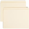 Smead Straight Tab Cut Letter Recycled Top Tab File Folder, Manila, 8 1/2" Width x 11" Length, 100 / Box, SMD10300
