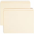 Smead Straight Tab Cut Letter Recycled Top Tab File Folder, Manila, 8 1/2" Width x 11" Length, 100 / Box, SMD10310