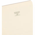 Smead Straight Tab Cut Letter Recycled Top Tab File Folder, Manila, 8 1/2" Width x 11" Length, 100 / Box, SMD10310