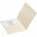 Smead Straight Tab Cut Letter Recycled Top Tab File Folder, Manila, 8 1/2" Width x 11" Length, 50 / Box, SMD10315