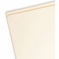 Smead Straight Tab Cut Letter Recycled Top Tab File Folder, Manila, 8 1/2" Width x 11" Length, 50 / Box, SMD10315