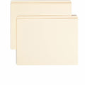 Smead Straight Tab Cut Letter Recycled Top Tab File Folder, Manila, 8 1/2" Width x 11" Length, 50 / Box, SMD10315