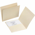 Smead Straight Tab Cut Letter Recycled Top Tab File Folder, Manila, 8 1/2" Width x 11" Length, 50 / Box, SMD10315