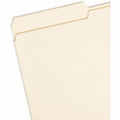Smead 1/2 Tab Cut Letter Recycled Top Tab File Folder, Manila, 8 1/2" Width x 11" Length, 100 / Box, SMD10320