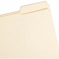 Smead 1/3 Tab Cut Letter Recycled Top Tab File Folder, Manila, 8 1/2" Width x 11" Length, 100 / Box, SMD10337