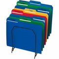 Smead 1/3 Tab Cut Letter Top Tab File Folder, Red, 8 1/2" Width x 11" Length, 24 / Box, SMD10500