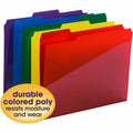 Smead 1/3 Tab Cut Letter Top Tab File Folder, Purple, 8 1/2" Width x 11" Length, 30 / Box, SMD10540