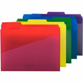 Smead 1/3 Tab Cut Letter Top Tab File Folder, Purple, 8 1/2" Width x 11" Length, 30 / Box, SMD10540