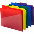 Smead 1/3 Tab Cut Letter Top Tab File Folder, Purple, 8 1/2" Width x 11" Length, 30 / Box, SMD10540