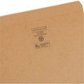 Smead Straight Tab Cut Letter Recycled Top Tab File Folder, Kraft, 8 1/2" Width x 11" Length, 100 / Box, SMD10710