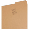 Smead 2/5 Tab Cut Letter Recycled Top Tab File Folder, Kraft, 8 1/2" Width x 11" Length, 100 / Box, SMD10786