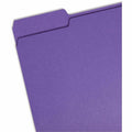 Smead 1/3 Tab Cut Letter Recycled Top Tab File Folder, Assorted, 8 1/2" Width x 11" Length, 100 / Box, SMD11948