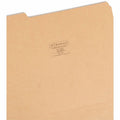 Smead Colored 1/3 Tab Cut Letter Recycled Top Tab File Folder, Pink, 8 1/2" Width x 11" Length, 100 / Box, SMD11953