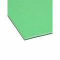 Smead Colored 1/3 Tab Cut Letter Recycled Top Tab File Folder, Green, 8 1/2" Width x 11" Length, 100 / Box, SMD12134