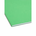 Smead Colored 1/3 Tab Cut Letter Recycled Fastener Folder, Green, 8 1/2" Width x 11" Length, 50 / Box, SMD12140