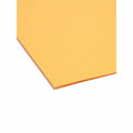 Smead Colored 1/3 Tab Cut Letter Recycled Top Tab File Folder, Goldenrod, 8 1/2" Width x 11" Length, 100 / Box, SMD12234