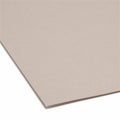 Smead Colored 1/3 Tab Cut Letter Recycled Top Tab File Folder, Gray, 8 1/2" Width x 11" Length, 100 / Box, SMD12343