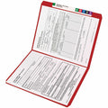 Smead Colored Straight Tab Cut Letter Recycled Top Tab File Folder, 8 1/2" Width x 11" Length, 100 / Box, SMD12710