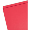 Smead Colored Straight Tab Cut Letter Recycled Top Tab File Folder, 8 1/2" Width x 11" Length, 100 / Box, SMD12710