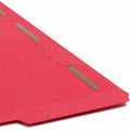 Smead Colored 1/3 Tab Cut Letter Recycled Fastener Folder, 8 1/2" Width x 11" Length, 50 / Box, SMD12740
