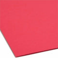 Smead Colored 1/3 Tab Cut Letter Recycled Fastener Folder, 8 1/2" Width x 11" Length, 50 / Box, SMD12740