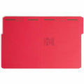Smead Colored 1/3 Tab Cut Letter Recycled Fastener Folder, 8 1/2" Width x 11" Length, 50 / Box, SMD12740