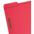 Smead Colored 1/3 Tab Cut Letter Recycled Fastener Folder, 8 1/2" Width x 11" Length, 50 / Box, SMD12740