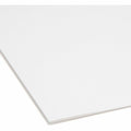 Smead Colored Straight Tab Cut Letter Recycled Top Tab File Folder, White, 8 1/2" Width x 11" Length, 100 / Box, SMD12810