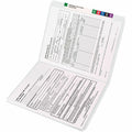 Smead Colored Straight Tab Cut Letter Recycled Top Tab File Folder, White, 8 1/2" Width x 11" Length, 100 / Box, SMD12810