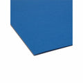 Smead Colored 1/3 Tab Cut Letter Recycled Top Tab File Folder, Navy Blue, 8 1/2" Width x 11" Length, 100 / Box, SMD13193