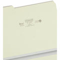 Smead 1/3 Tab Cut Letter Recycled Top Tab File Folder, Green, 8 1/2" Width x 11" Length, 25 / Box, SMD13230