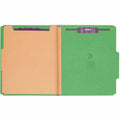 Smead SafeSHIELD 2/5 Tab Cut Letter Recycled Classification Folder, Green, 8 1/2" Width x 11" Length, 10 / Box, SMD14033