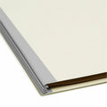 Smead SafeSHIELD 2/5 Tab Cut Letter Recycled Classification Folder, Gray/Green, 8 1/2" Width x 11" Length, 10 / Box, SMD14076