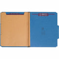 Smead SafeSHIELD 2/5 Tab Cut Letter Recycled Classification Folder, Dark Blue, 8 1/2" Width x 11" Length, 10 / Box, SMD14096