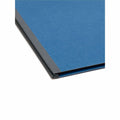 Smead SafeSHIELD 2/5 Tab Cut Letter Recycled Classification Folder, Dark Blue, 8 1/2" Width x 11" Length, 10 / Box, SMD14096
