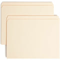 Smead Straight Tab Cut Letter Recycled Fastener Folder, Manila, 8 1/2" Width x 11" Length, 50 / Box, SMD14510
