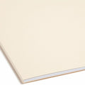 Smead Straight Tab Cut Letter Recycled Fastener Folder, Manila, 8 1/2" Width x 11" Length, 50 / Box, SMD14513