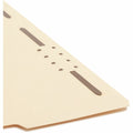 Smead 1/3 Tab Cut Letter Recycled Fastener Folder, Manila, 8 1/2" Width x 11" Length, 50 / Box, SMD14547