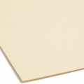 Smead 1/3 Tab Cut Letter Recycled Fastener Folder, Manila, 8 1/2" Width x 11" Length, 50 / Box, SMD14547