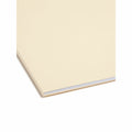 Smead 1/3 Tab Cut Letter Recycled Fastener Folder, Manila, 8 1/2" Width x 11" Length, 50 / Box, SMD14547