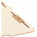 Smead 1/3 Tab Cut Letter Recycled Fastener Folder, Manila, 8 1/2" Width x 11" Length, 50 / Box, SMD14595